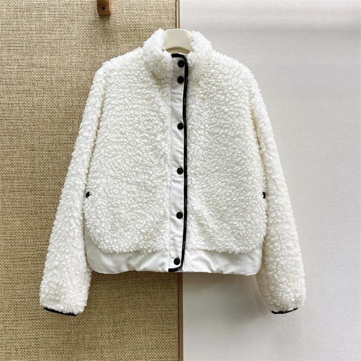 商品名称：モンクレール MONCLER 2026年 ロングスリーブ スキーダウン ボアフリース ジップジャケット トップスコート レディース