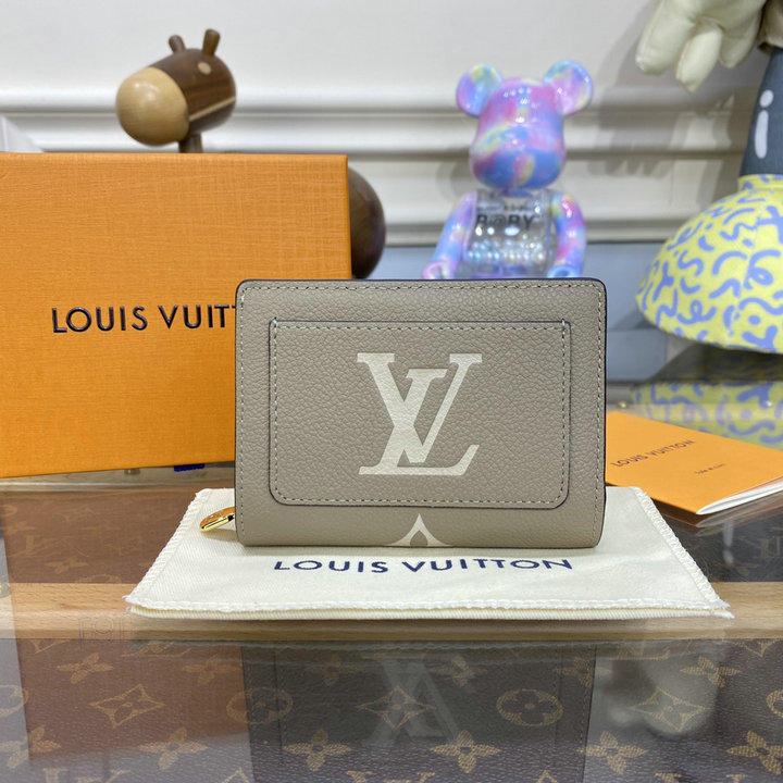 商品名称：ルイヴィトン LOUISVUITTON M82370 ポルトフォイユ クレア 二つ折り短財布 ショートウォレット モノグラムアンプラント レザー