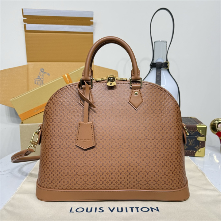 ルイヴィトン LOUISVUITTON 2026年 M28517 アルマ ソフト MM トートバッグ ハンドバッグ ショルダーバッグ カーフレザー