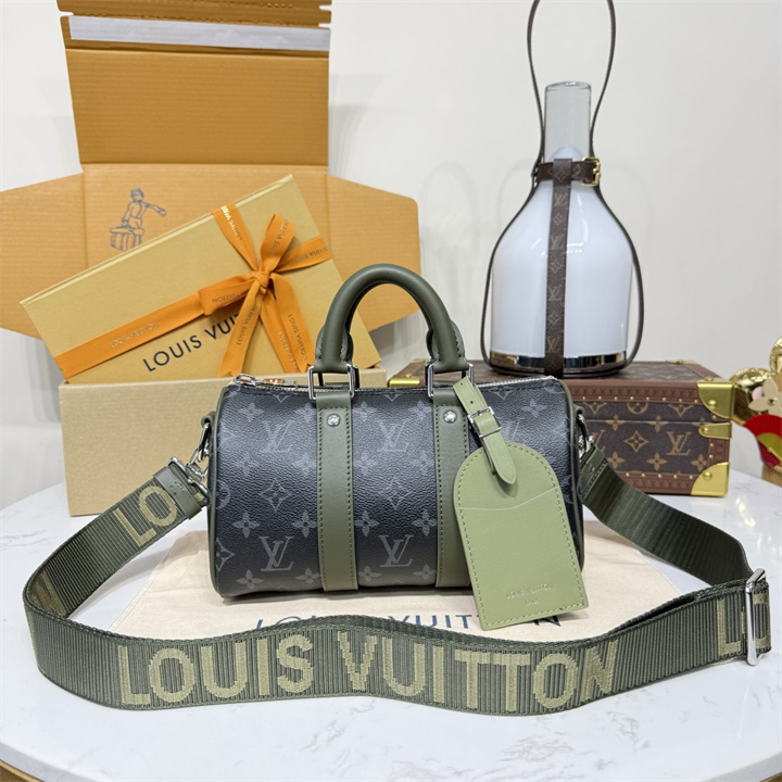 ルイヴィトン LOUISVUITTON 2026年 M28638 キーポル バンドリエール 25 トートバッグ ショルダーバッグ モノグラム エクリプス キャンバス