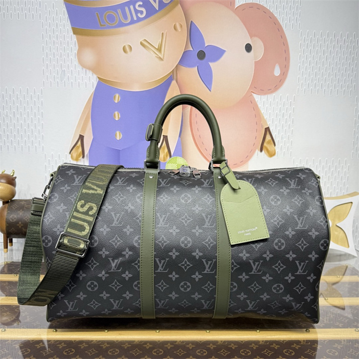 ルイヴィトン LOUISVUITTON 2026年 M28844 キーポル バンドリエール 50 トートバッグ ショルダーバッグ モノグラム エクリプス キャンバス