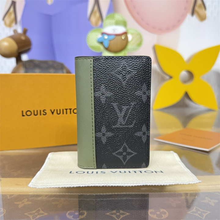 ルイヴィトン LOUISVUITTON 2026年 M28642 カードケース オーガナイザー ドゥ ポッシュ モノグラム エクリプス キャンバス