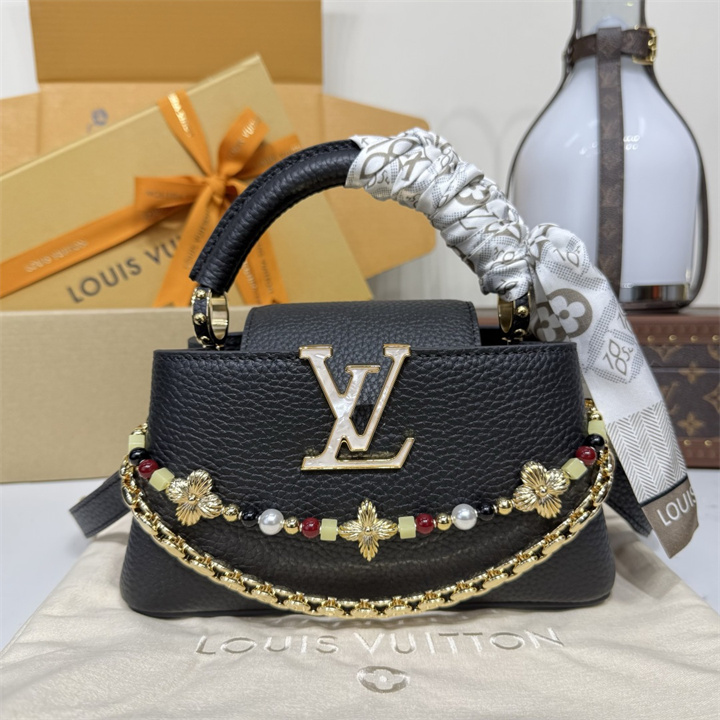 ルイヴィトン LOUISVUITTON 2026年 M29443 カプシーヌ EW MINI ハンドバッグ ショルダーバッグ レディース トリヨンレザー