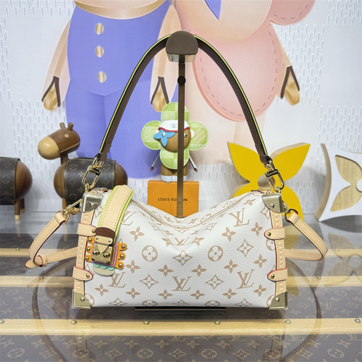 ルイヴィトン LOUISVUITTON 2026年 M29913 サイドトランク MM EW ホーボーバッグ ショルダーバッグ レディース モノグラム キャンバス
