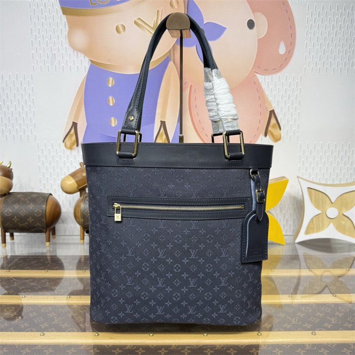 ルイヴィトン LOUISVUITTON 2026年 M92679 Lucille スモール ホーボーバッグ ハンドバッグ モノグラム デニム キャンバス