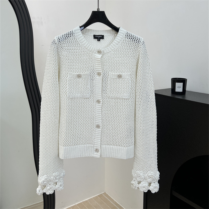 商品名称：シャネル CHANEL 2026年 カーディガン ロングスリーブ セーター クルーネック ニットコート カジュアル
